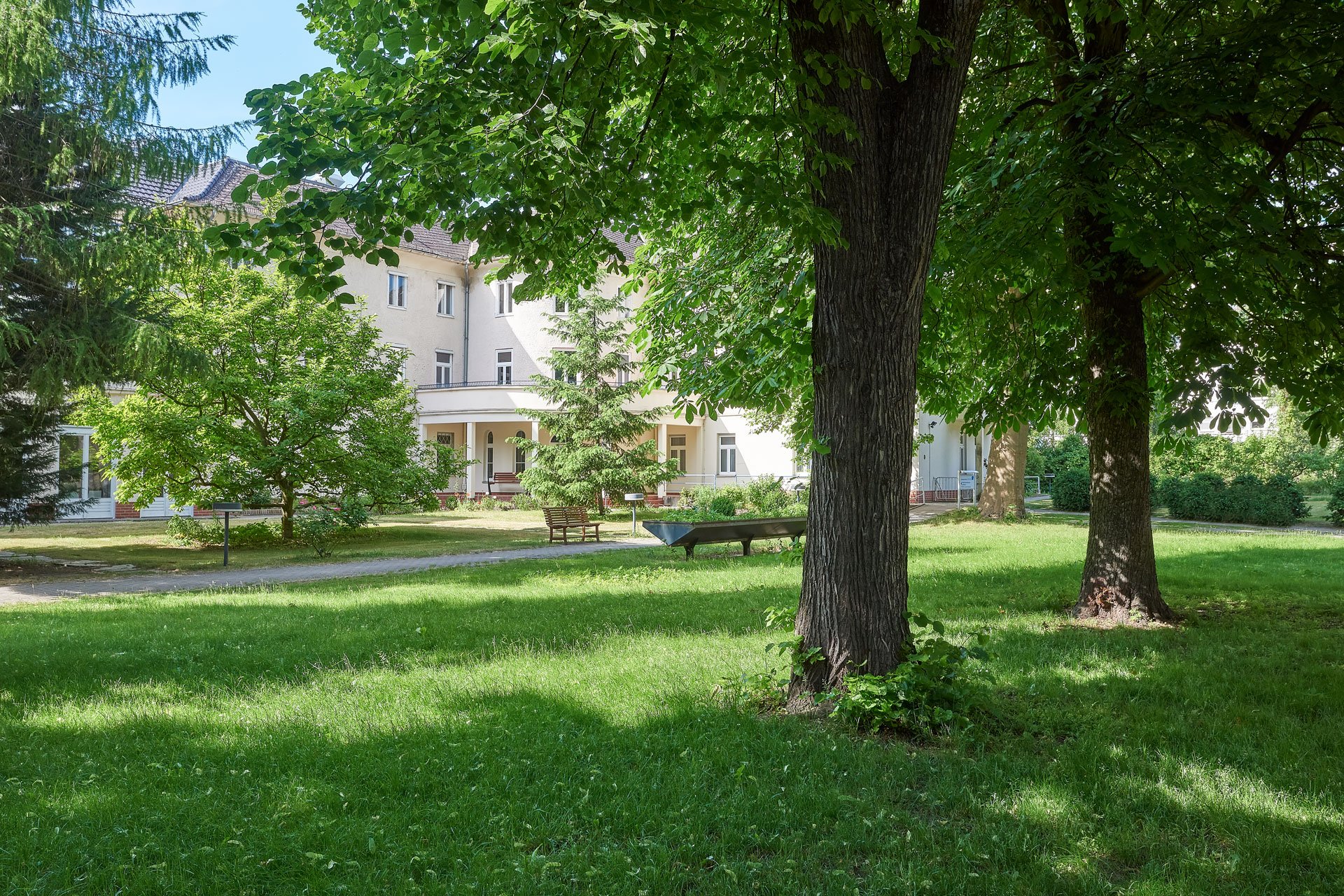 Garten der Stiftung „Lazarus-Diakonie Berlin“