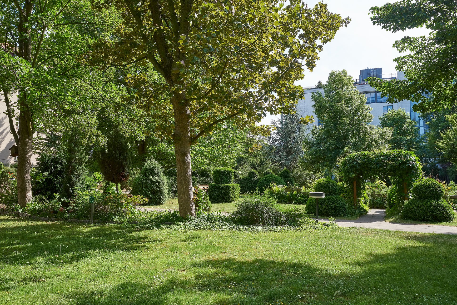 Garten der Stiftung „Lazarus-Diakonie Berlin“