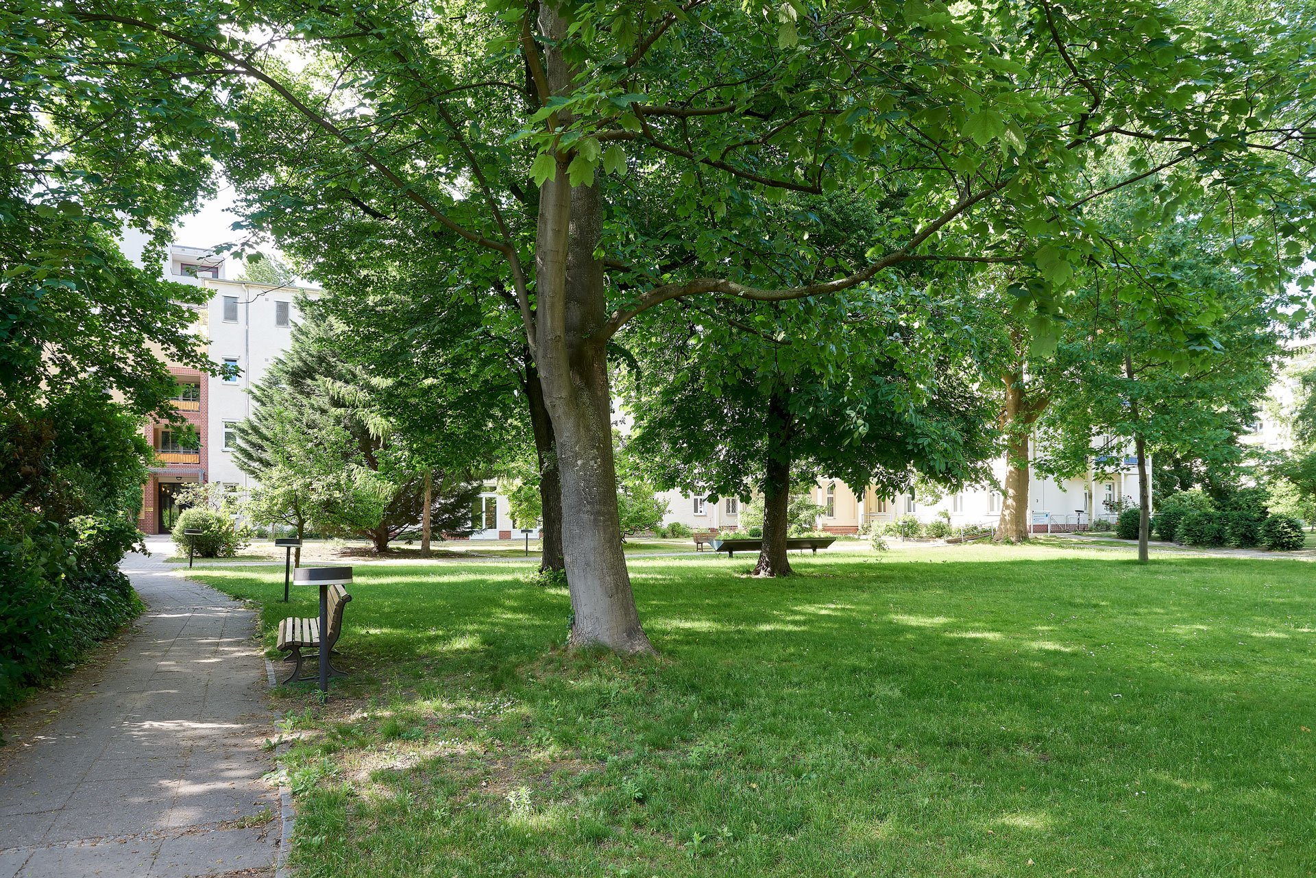 Garten der Stiftung „Lazarus-Diakonie Berlin“