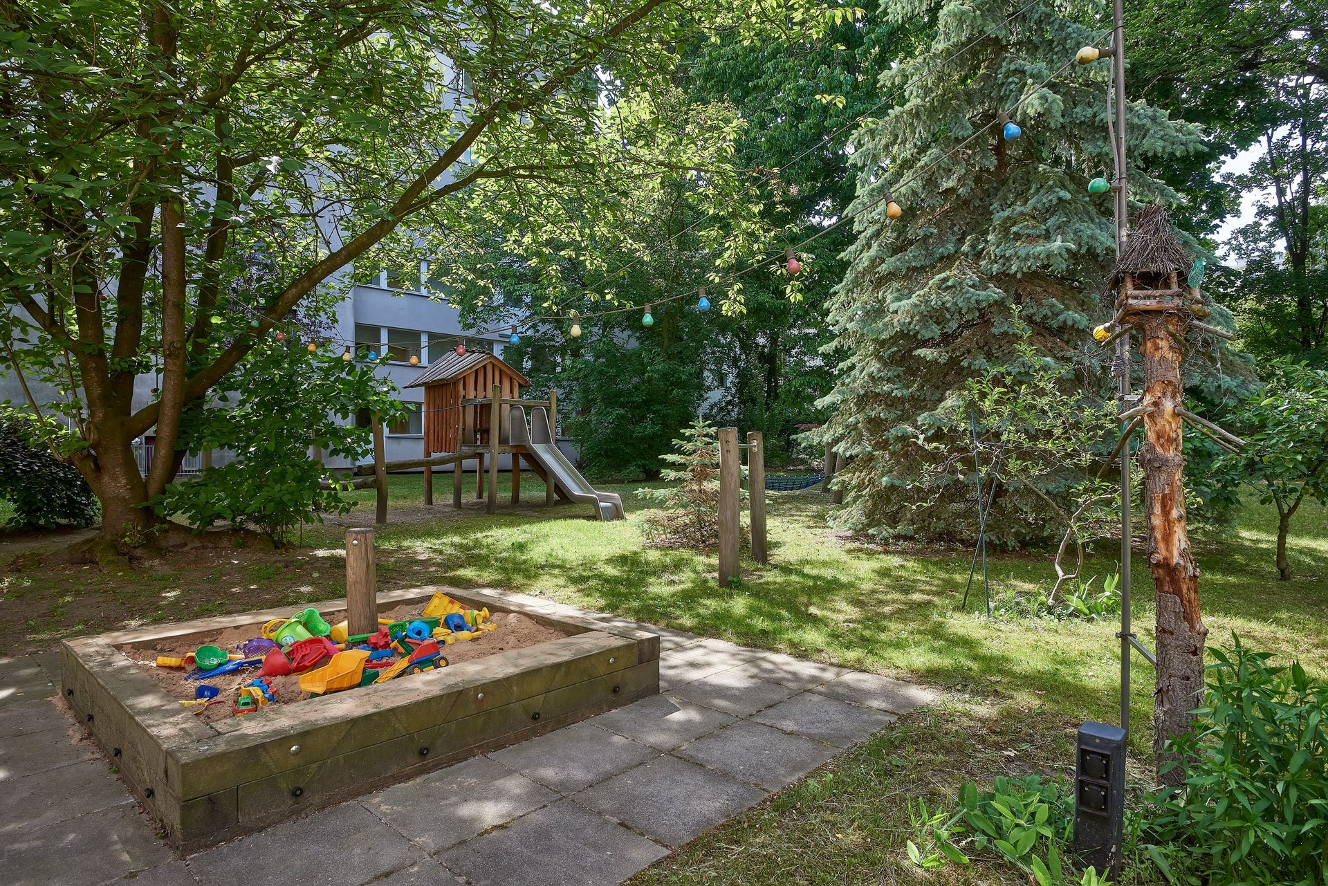 Garten der Stiftung „Lazarus-Diakonie Berlin“